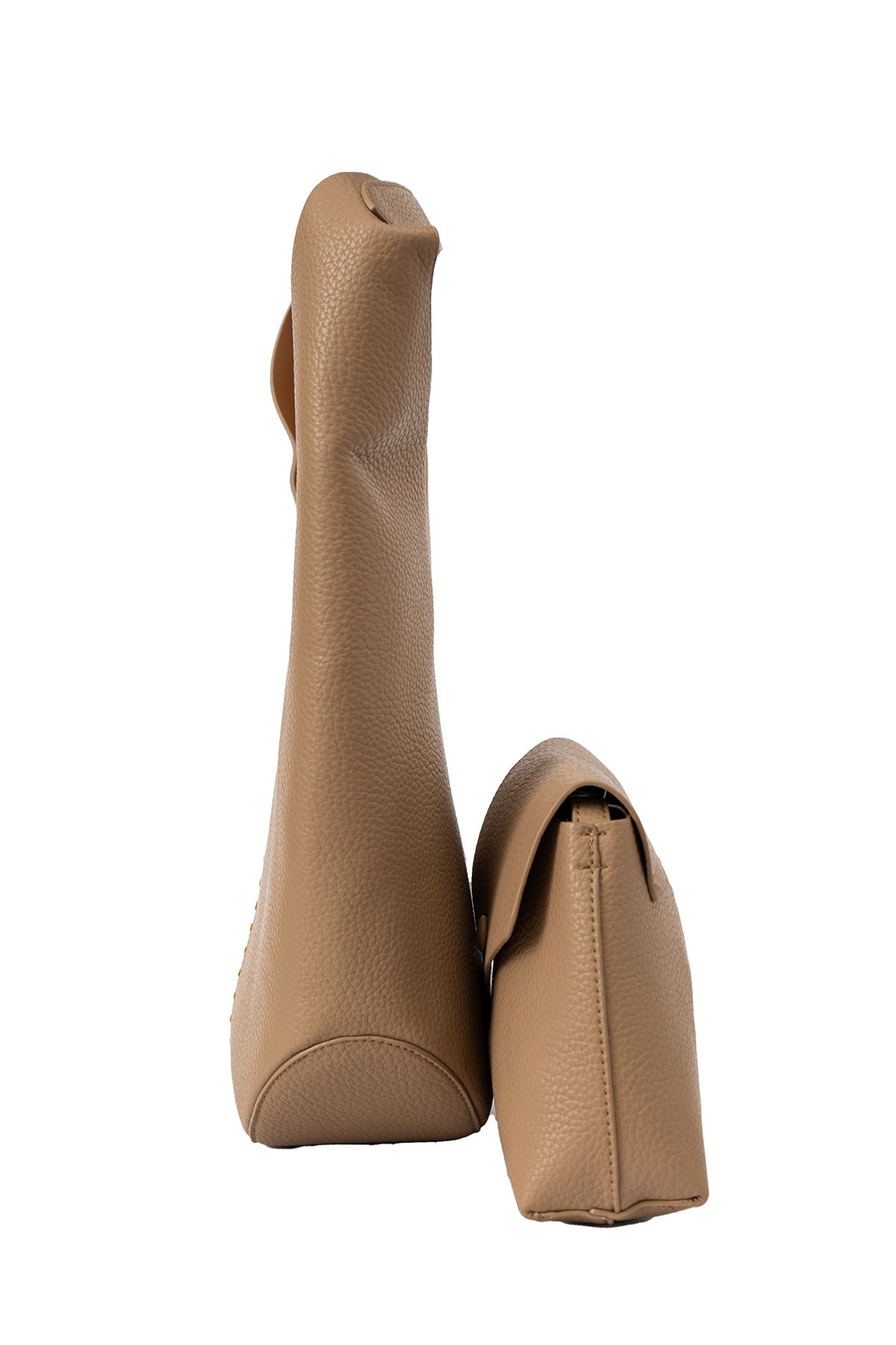 Women's Handbag Scott Cashmere Design - Brown Style 8