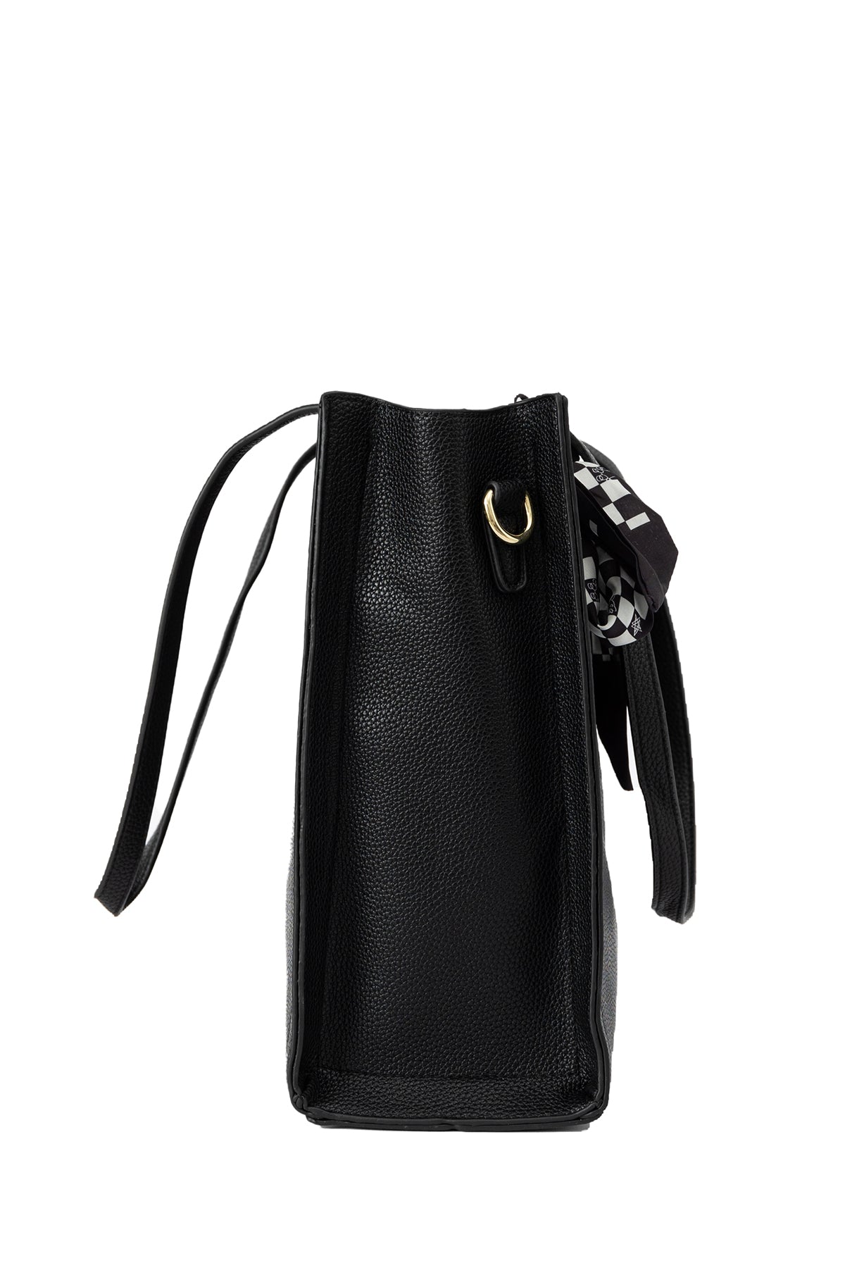 Women's Handbag Scott Cashmere Design - Black Style 15