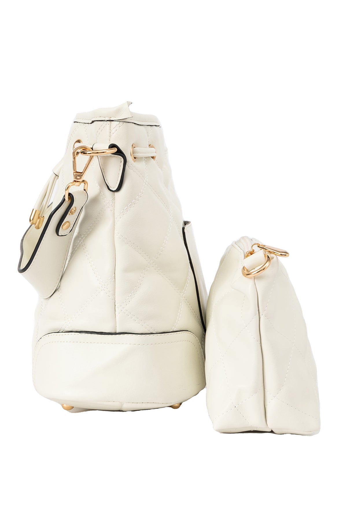 Women's Handbag Scott Cashmere Design - Off White Style 5