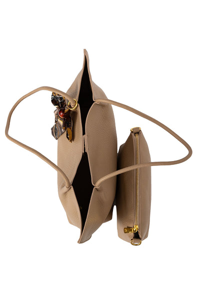 Women's Handbag Scott Cashmere Design - Camel Style 7