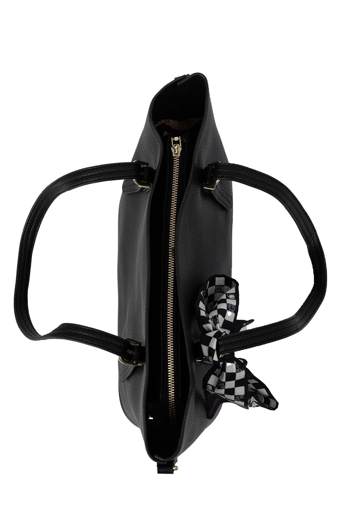 Women's Handbag Scott Cashmere Design - Black Style 16