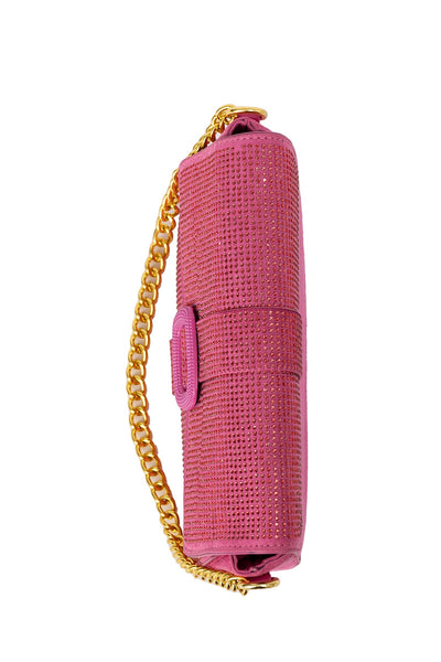 Women's Handbag Scott Cashmere Design - Crystal Hot Pink