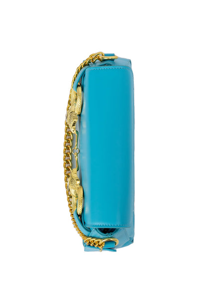 Women's Handbag Scott Cashmere Design - Blue Style 3