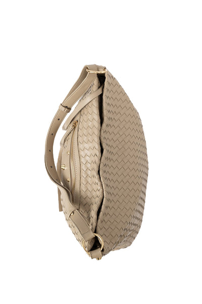 Women's Handbag Scott Cashmere Design - Beige Style 7