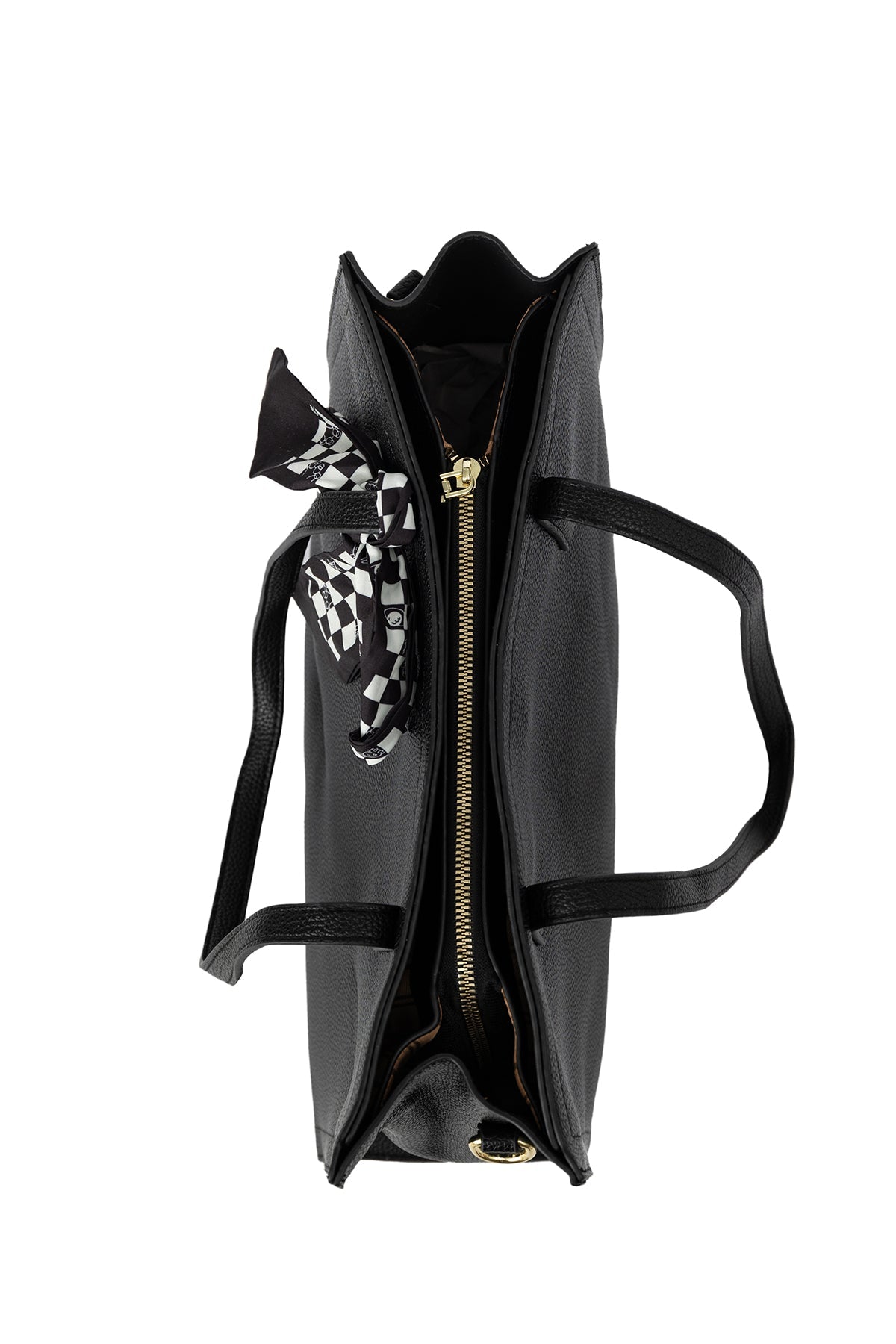 Women's Handbag Scott Cashmere Design - Black Style 15