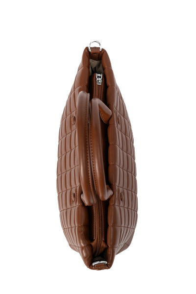 Women's Handbag Scott Cashmere Design - Brown Style 7