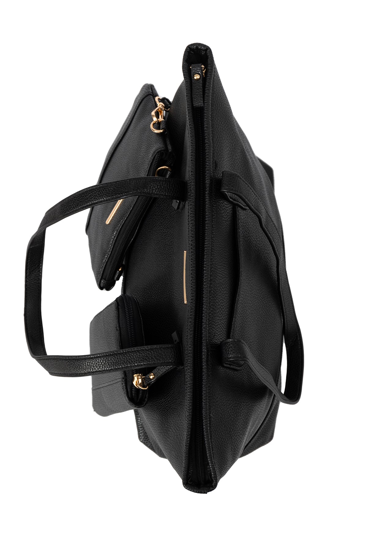 Women's Handbag Scott Cashmere Design - Black Style 4