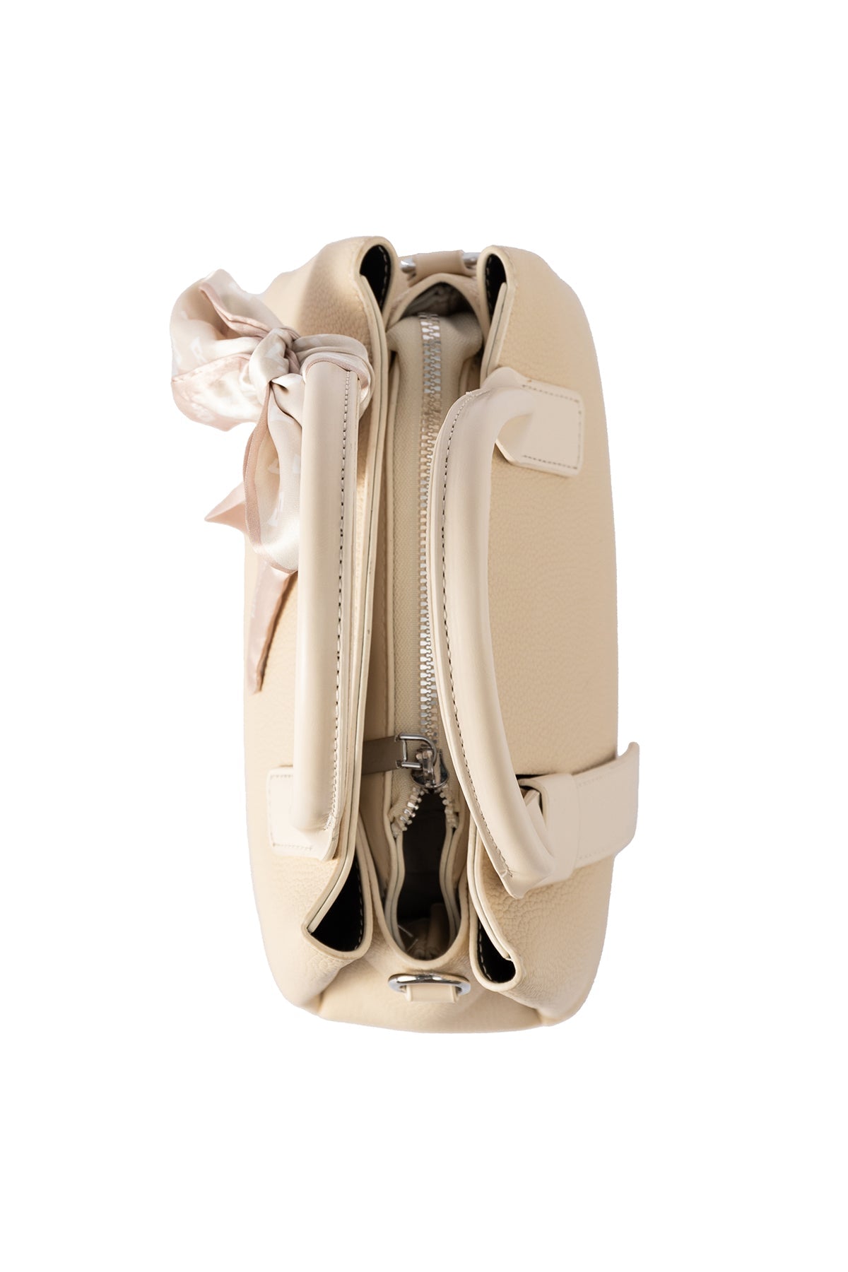 Women's Handbag Scott Cashmere Design - Beige Style 4