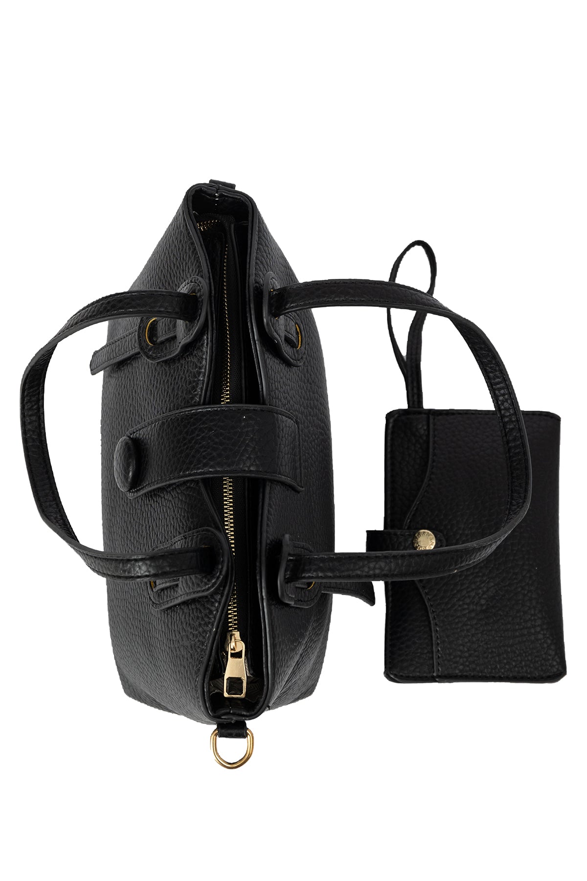 Women's Handbag Scott Cashmere Design - Black Style 17