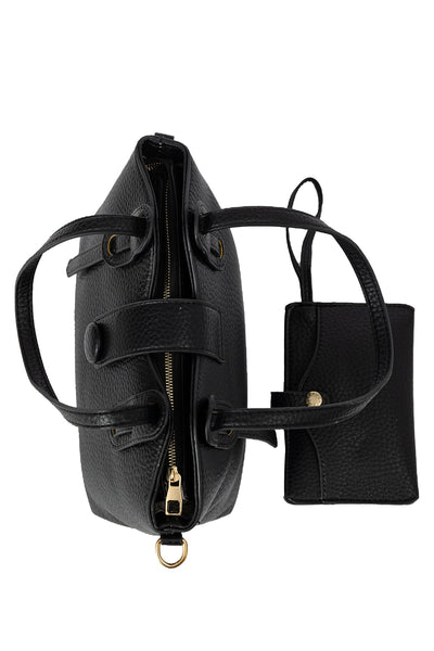 Women's Handbag Scott Cashmere Design - Black Style 17