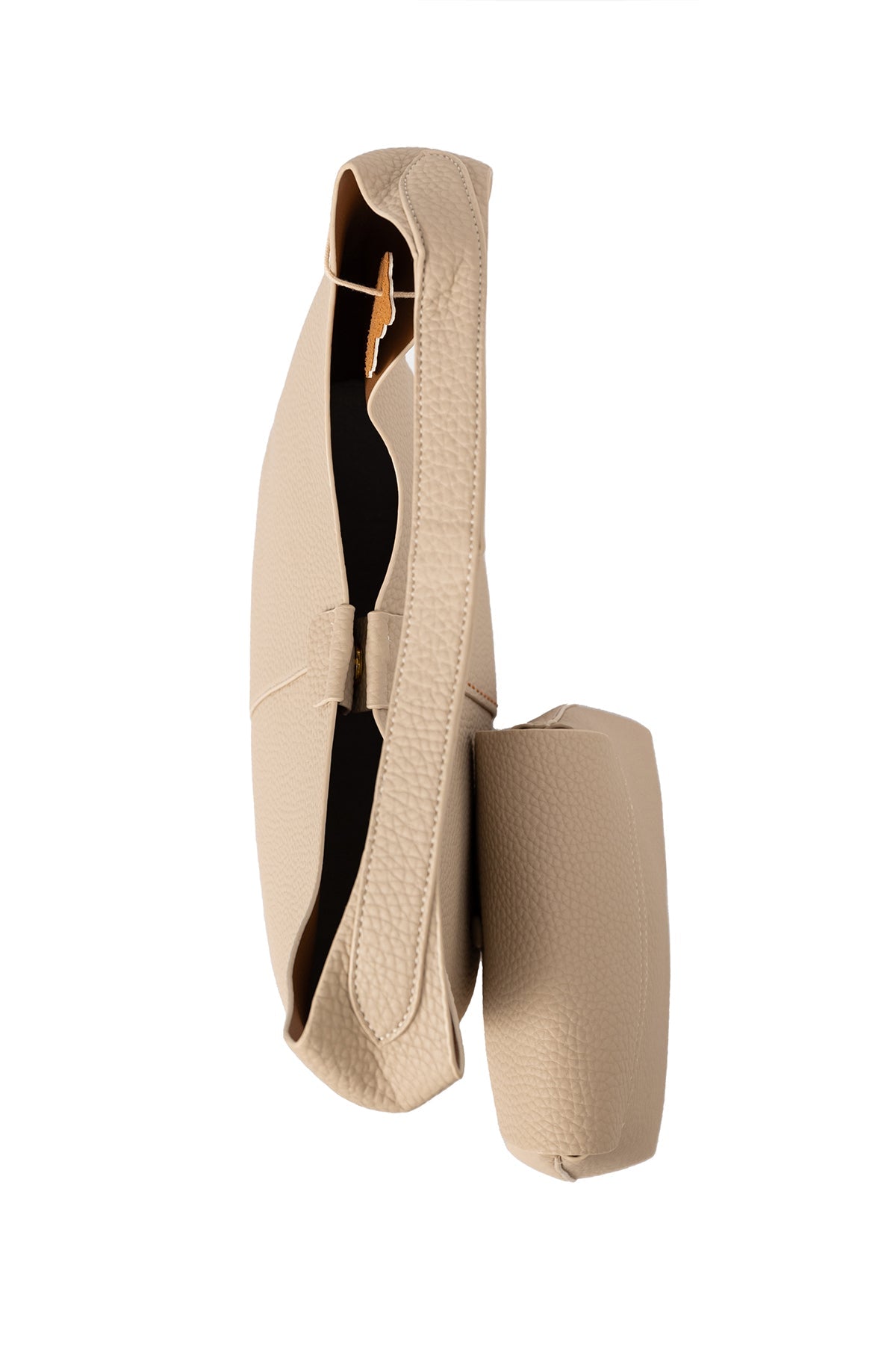 Women's Handbag Scott Cashmere Design - Beige Style 8