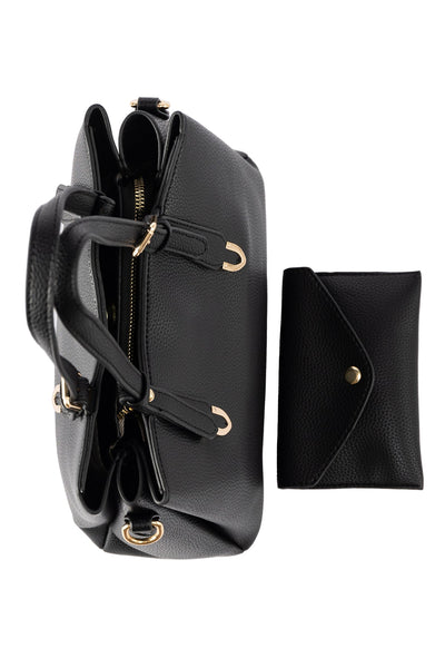 Women's Handbag Scott Cashmere Design - Black Style 12