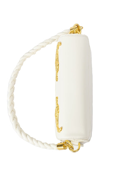 Women's Handbag Scott Cashmere Design - White Style 3