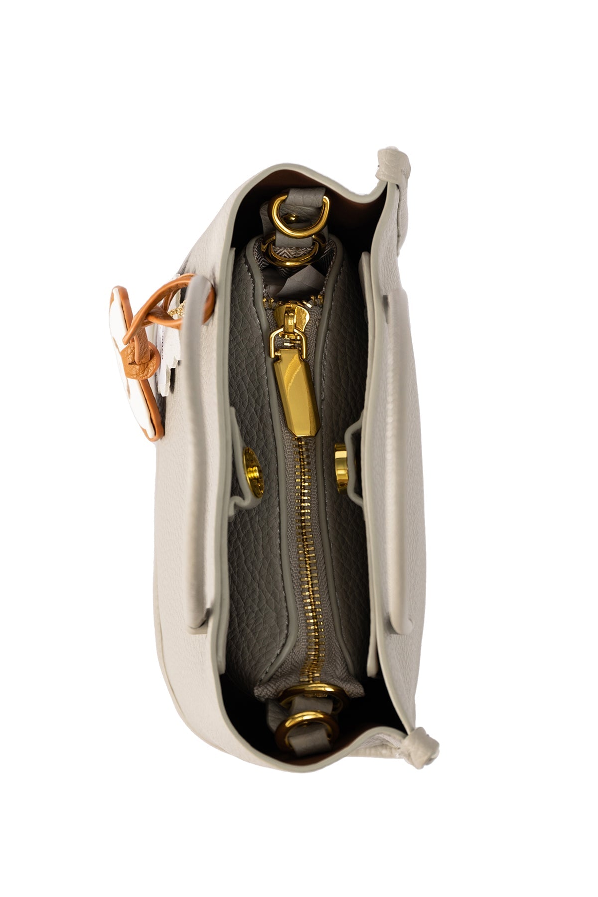 Women's Handbag Scott Cashmere Design - Grey Style 1