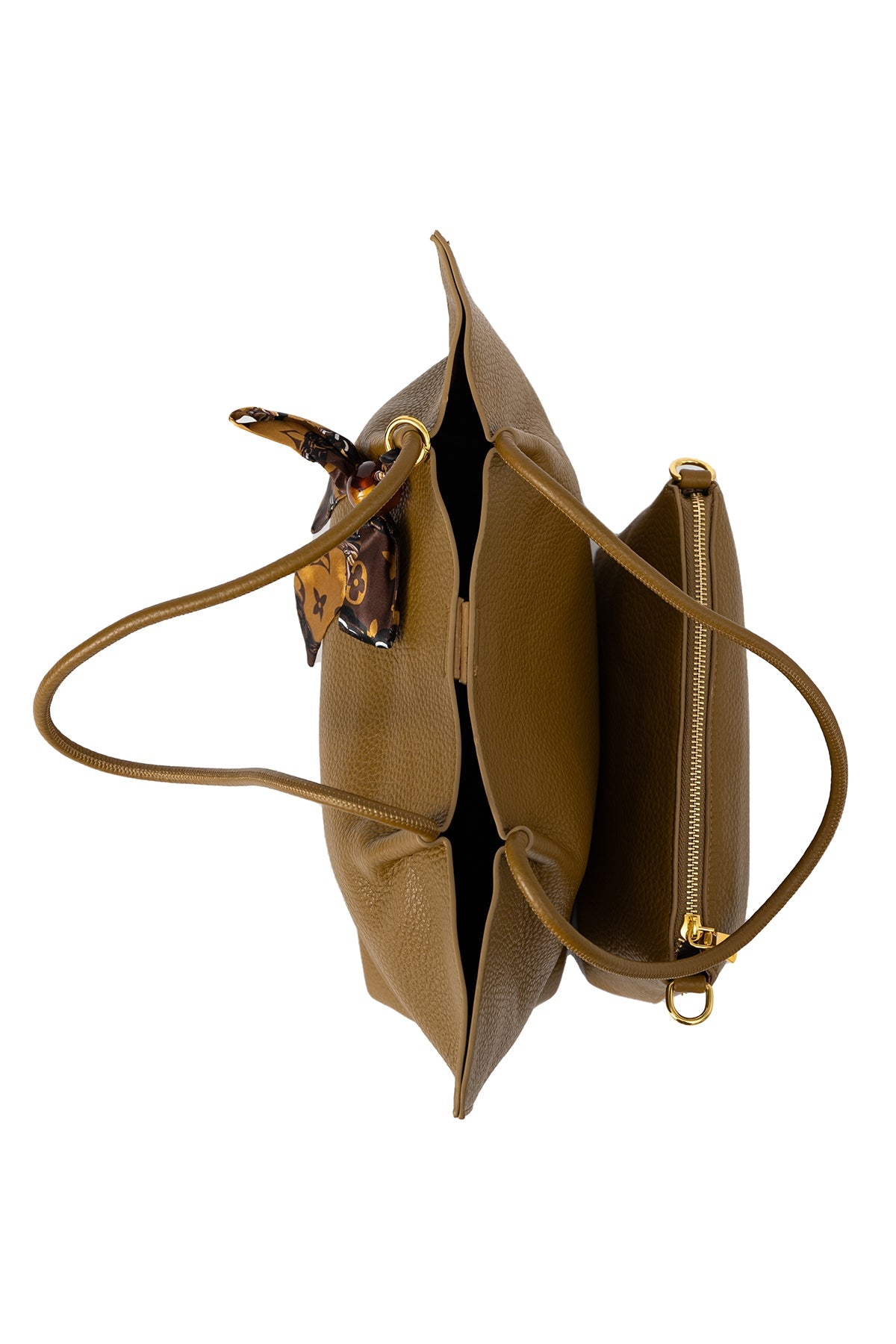 Women's Handbag Scott Cashmere Design - Mustard Style 1