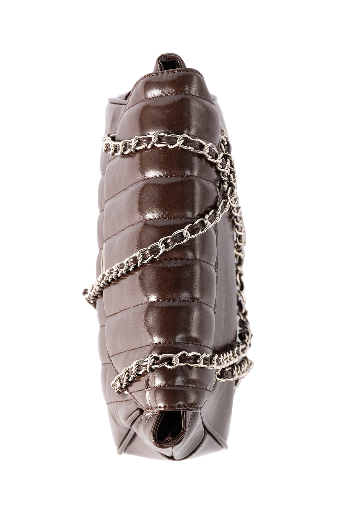 Women's Handbag Scott Cashmere Design - Brown Style 1