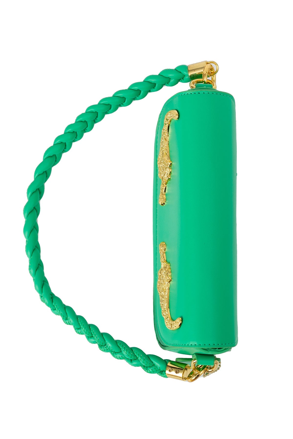 Women's Handbag Scott Cashmere Design - Green Style 1