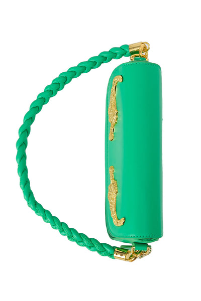 Women's Handbag Scott Cashmere Design - Green Style 1