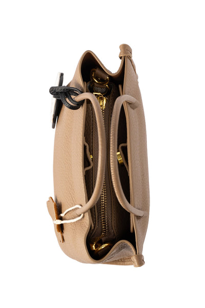 Women's Handbag Scott Cashmere Design - Brown Style 2