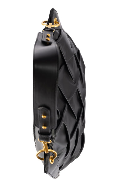 Women's Handbag Scott Cashmere Design - Black Style 22