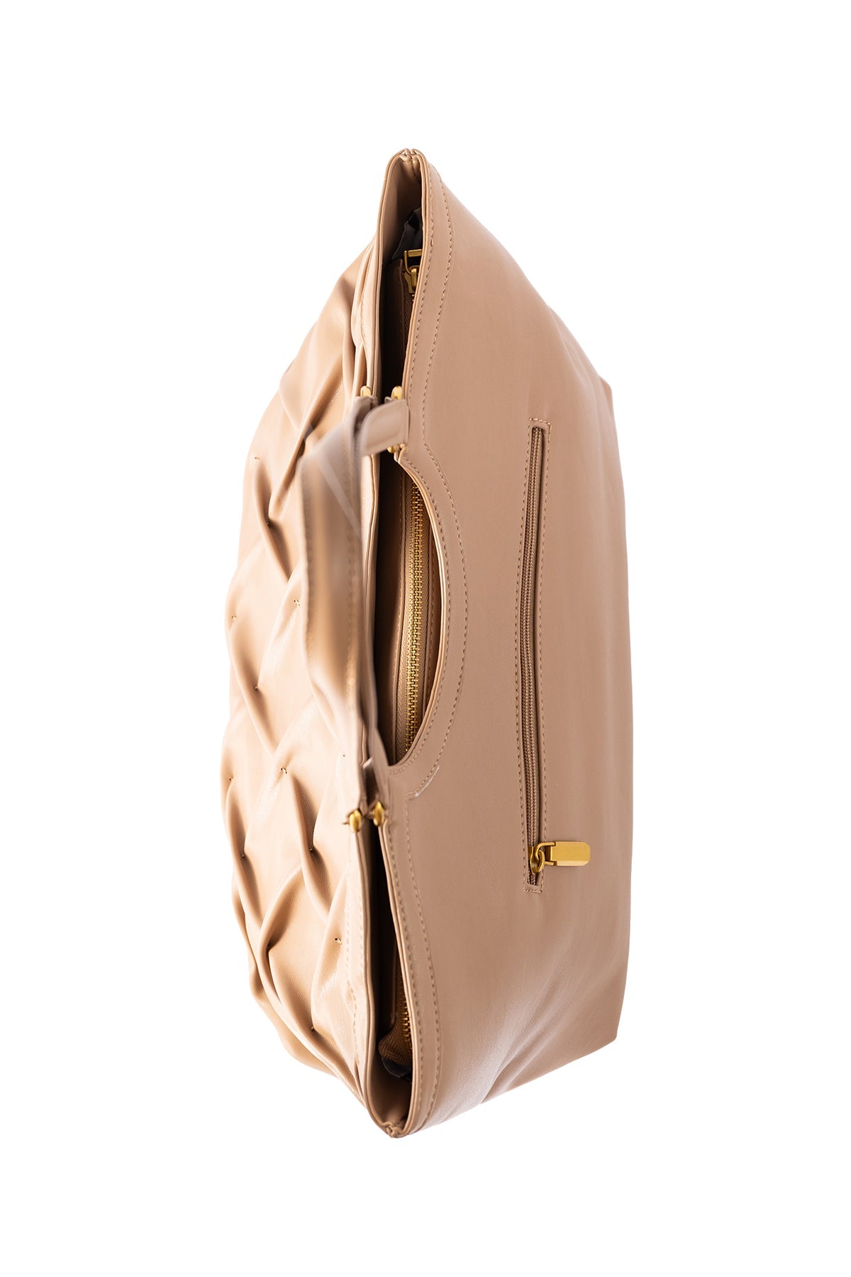 Women's Handbag Scott Cashmere Design - Beige Style 1