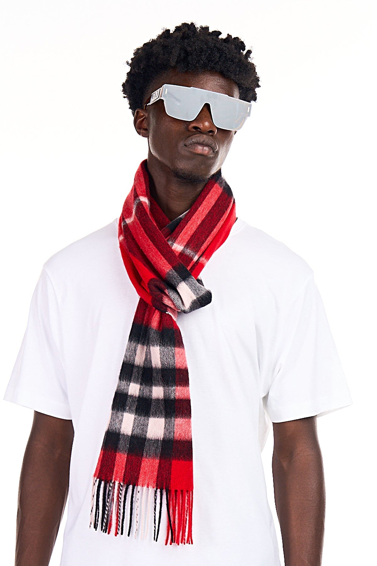 100% Pure Wool Scarf DC Check Exclusive Design