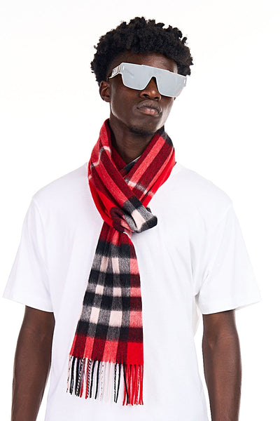 100% Pure Wool Scarf DC Check Exclusive Design