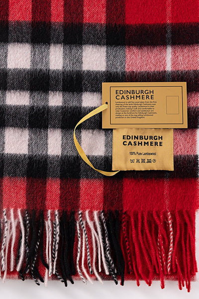 100% Pure Wool Scarf DC Check Exclusive Design