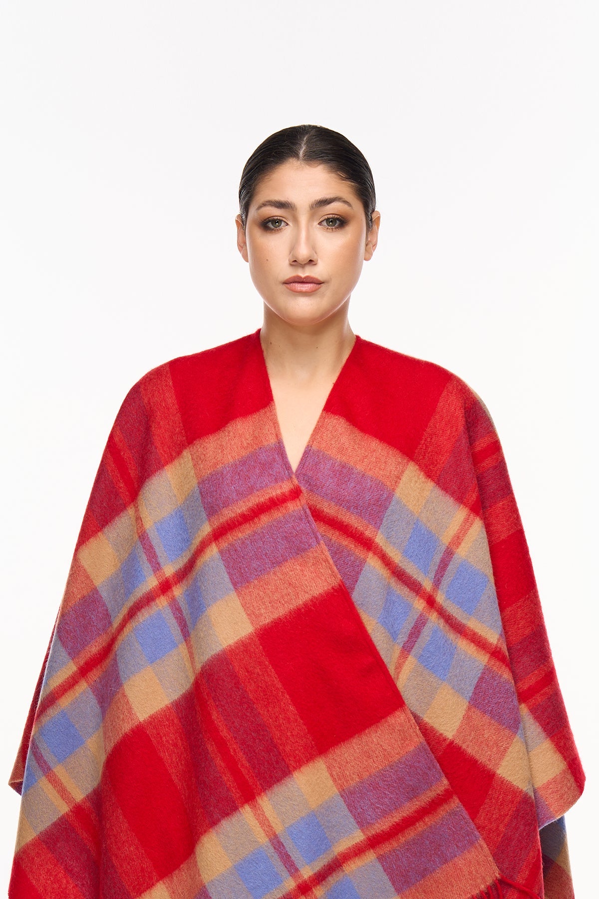Poncho Designer Exclusive DC Scott - Red Style 6