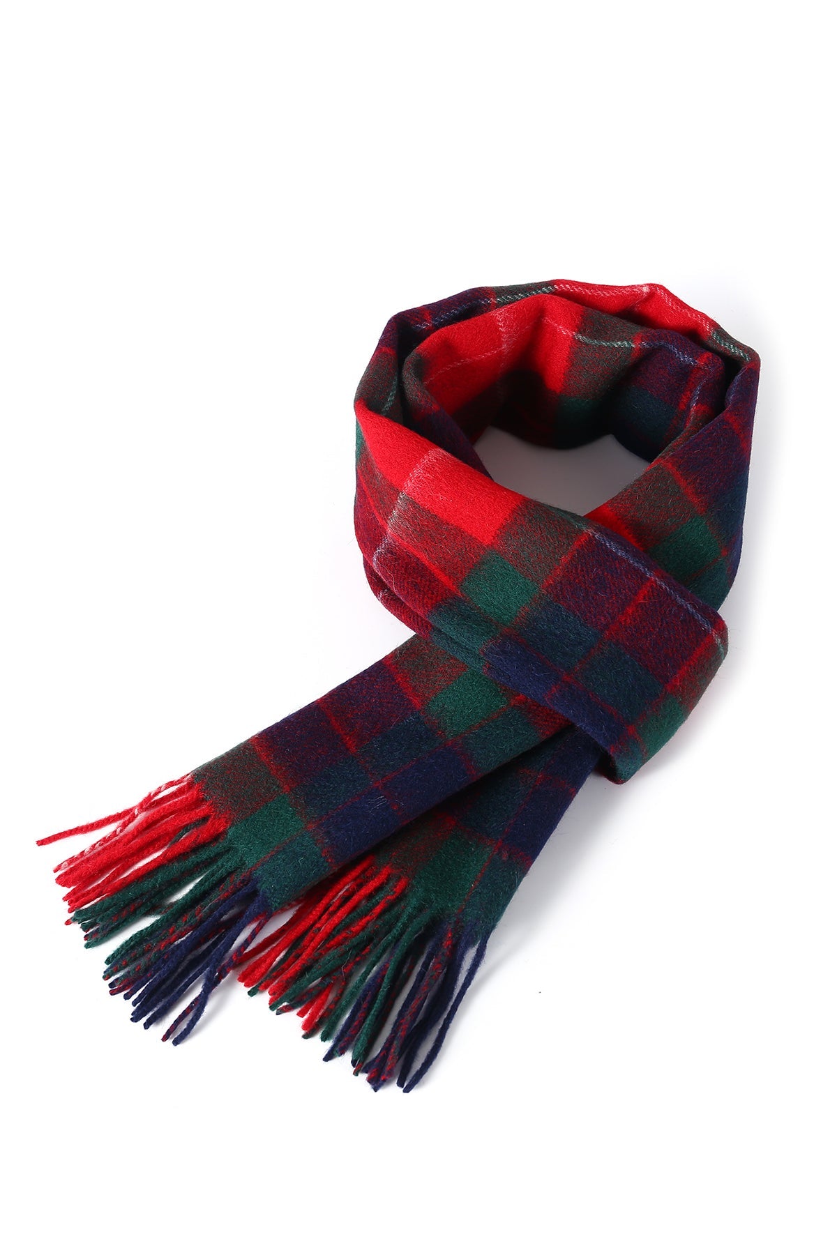 Sciarpa lunga da donna, scialle da donna, scialle Graham Clan, tartan, effetto cashmere, scialle avvolgente, calda, 195,6 x 68,6 cm, Chisholm Clan Tartan 8, Etichettalia unica