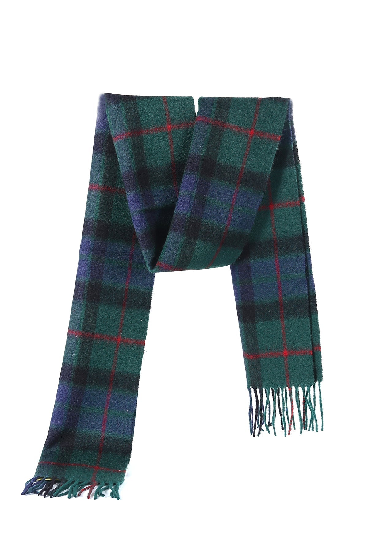 100% Pure Cashmere Children Tartan Scarf Macleod Of Harris Ancient