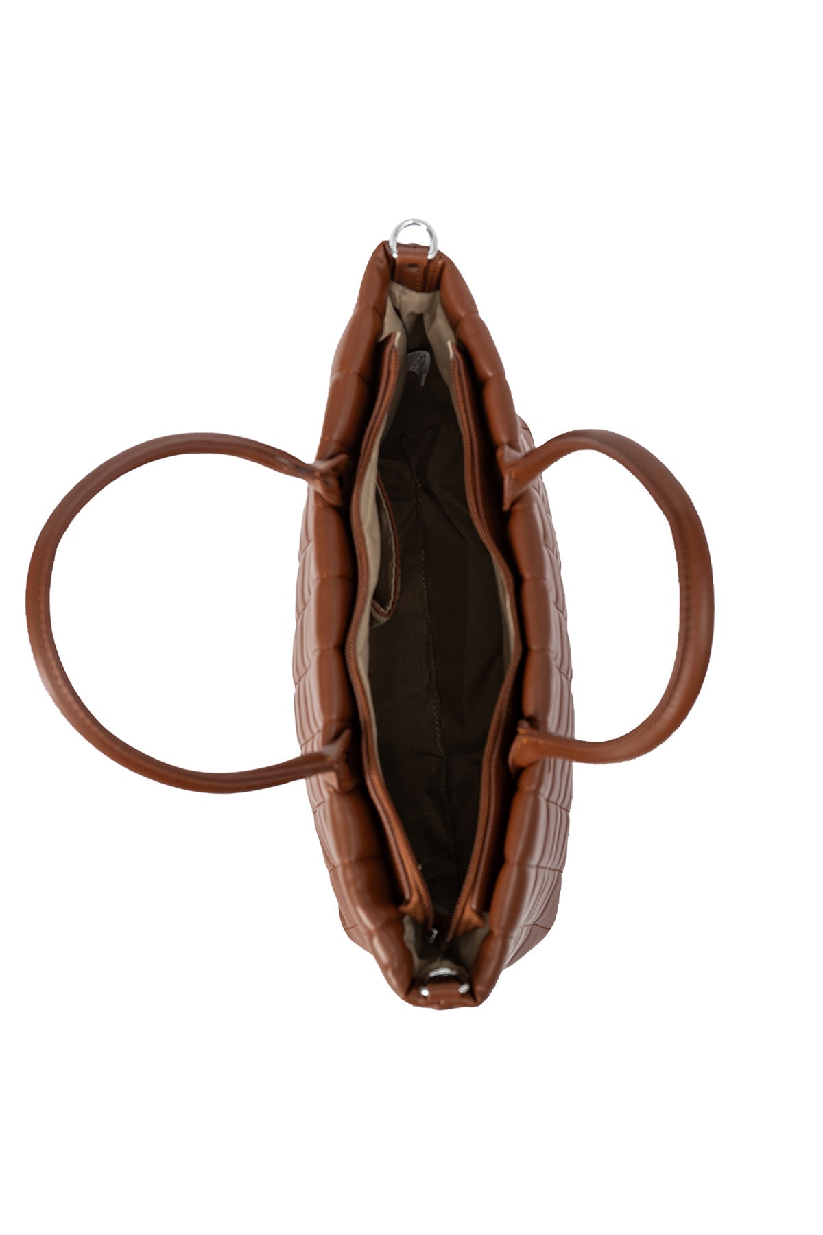 Women's Handbag Scott Cashmere Design - Brown Style 7