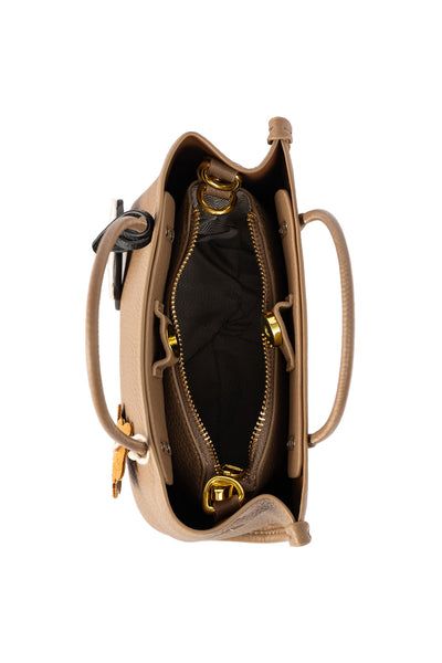 Women's Handbag Scott Cashmere Design - Brown Style 2