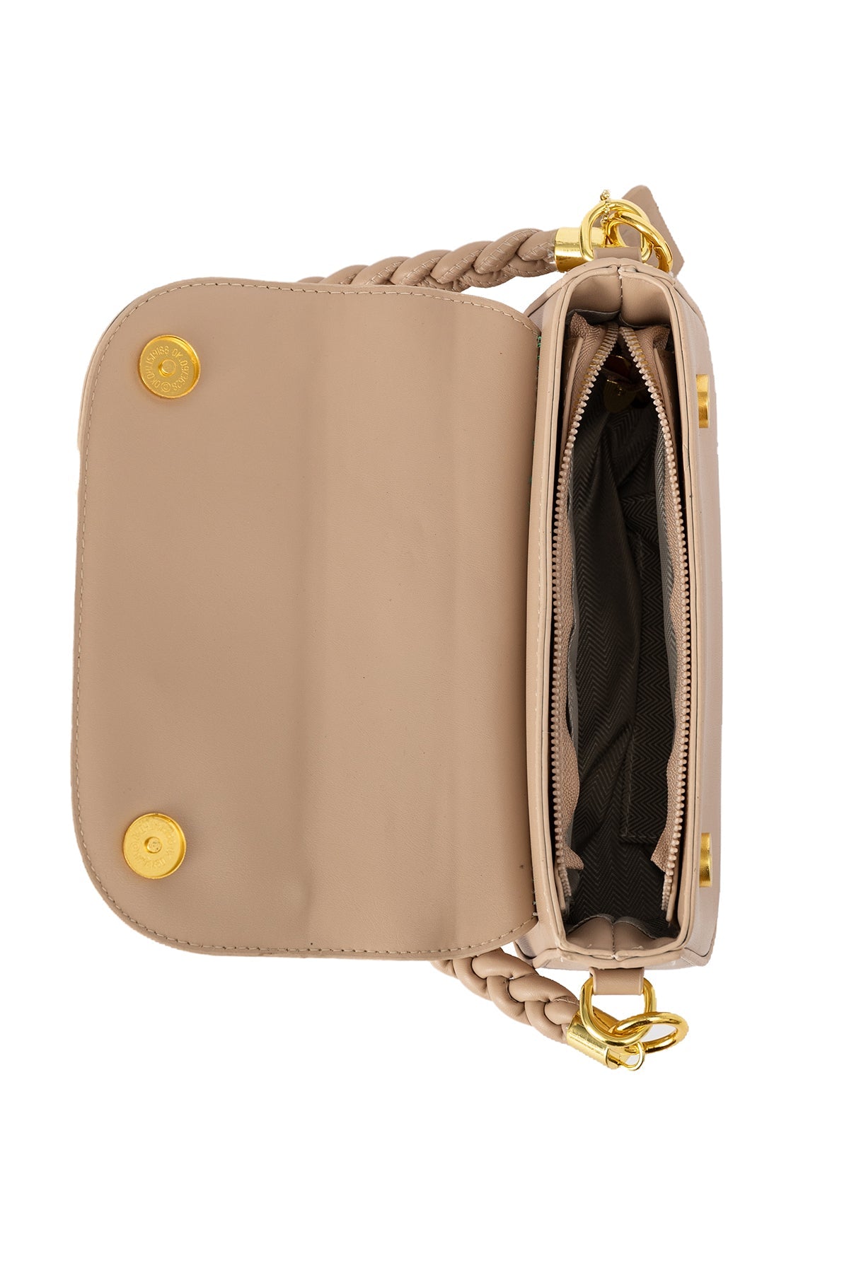 Women's Handbag Scott Cashmere Design - Beige Style 6