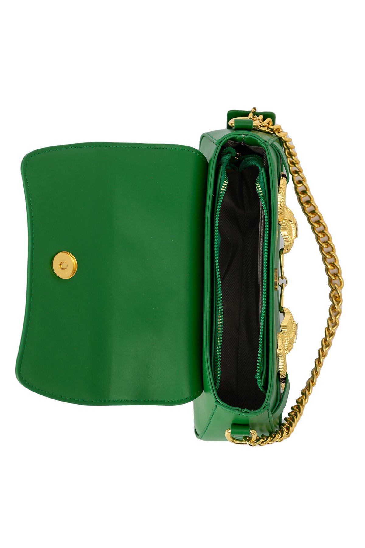 Women's Handbag Scott Cashmere Design - Green Style 2