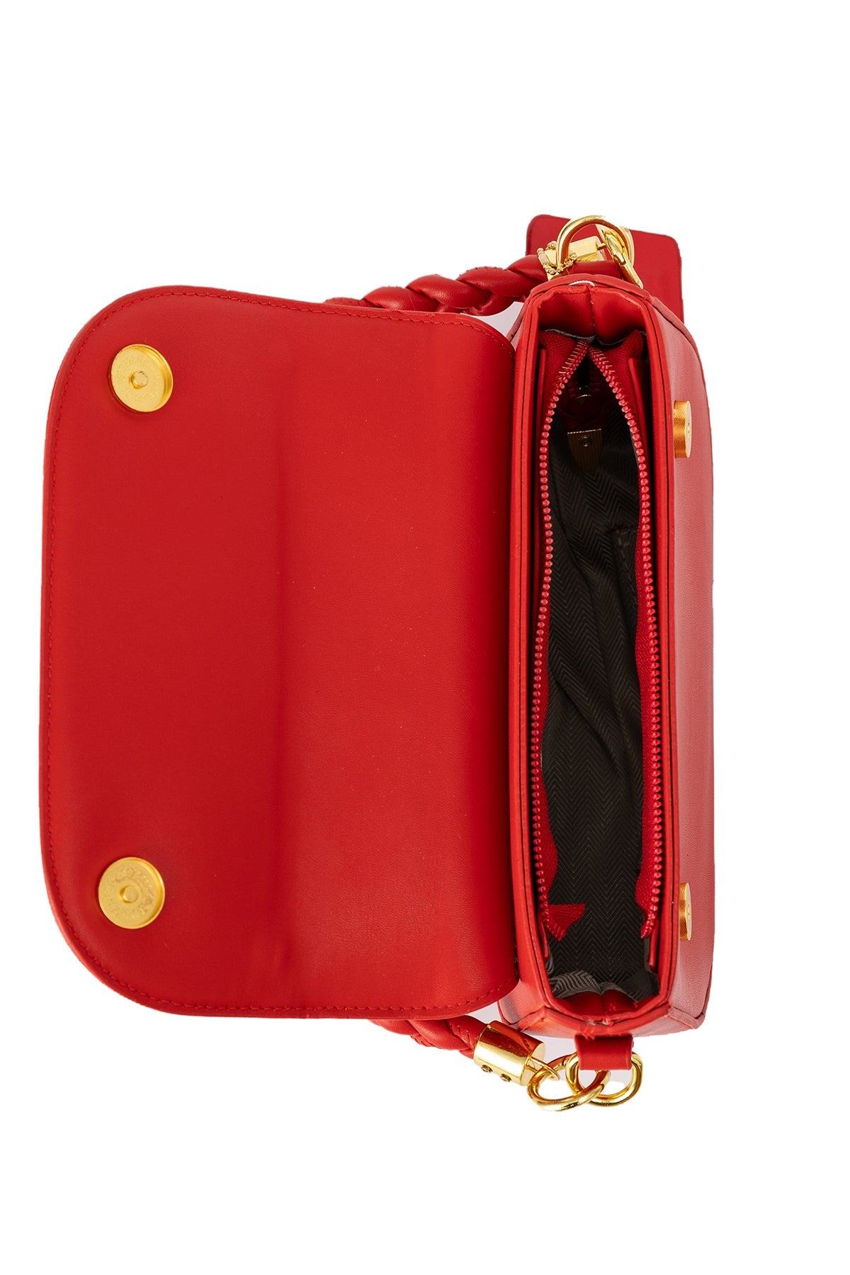 Women's Handbag Scott Cashmere Design - Red Style 1