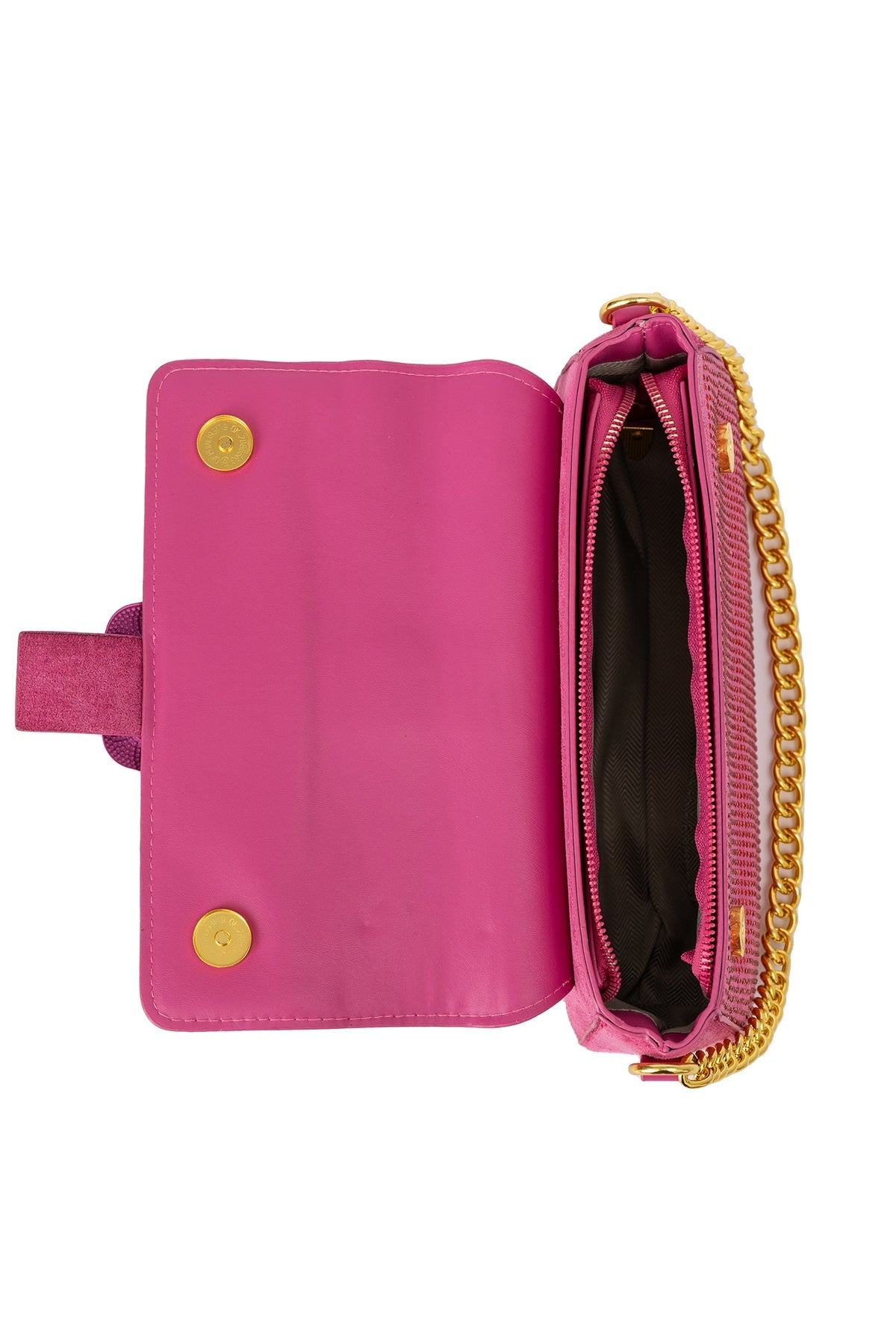 Women's Handbag Scott Cashmere Design - Crystal Hot Pink