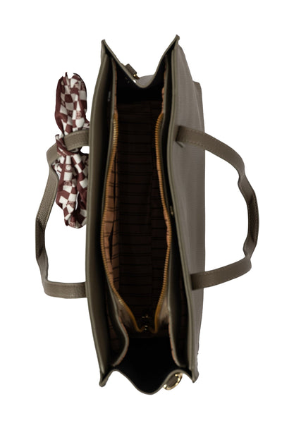 Women's Handbag Scott Cashmere Design - Grey Style 2