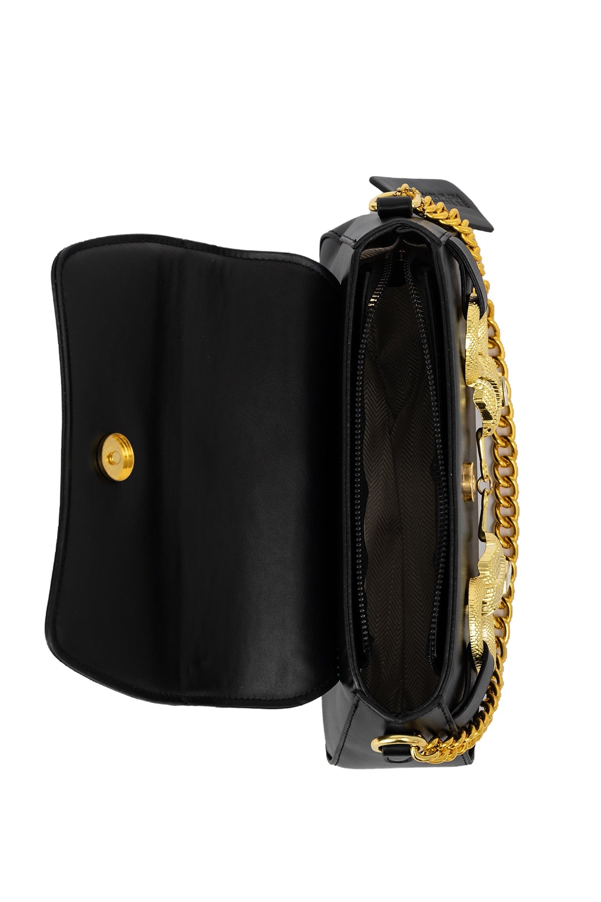 Women's Handbag Scott Cashmere Design - Black Style 14