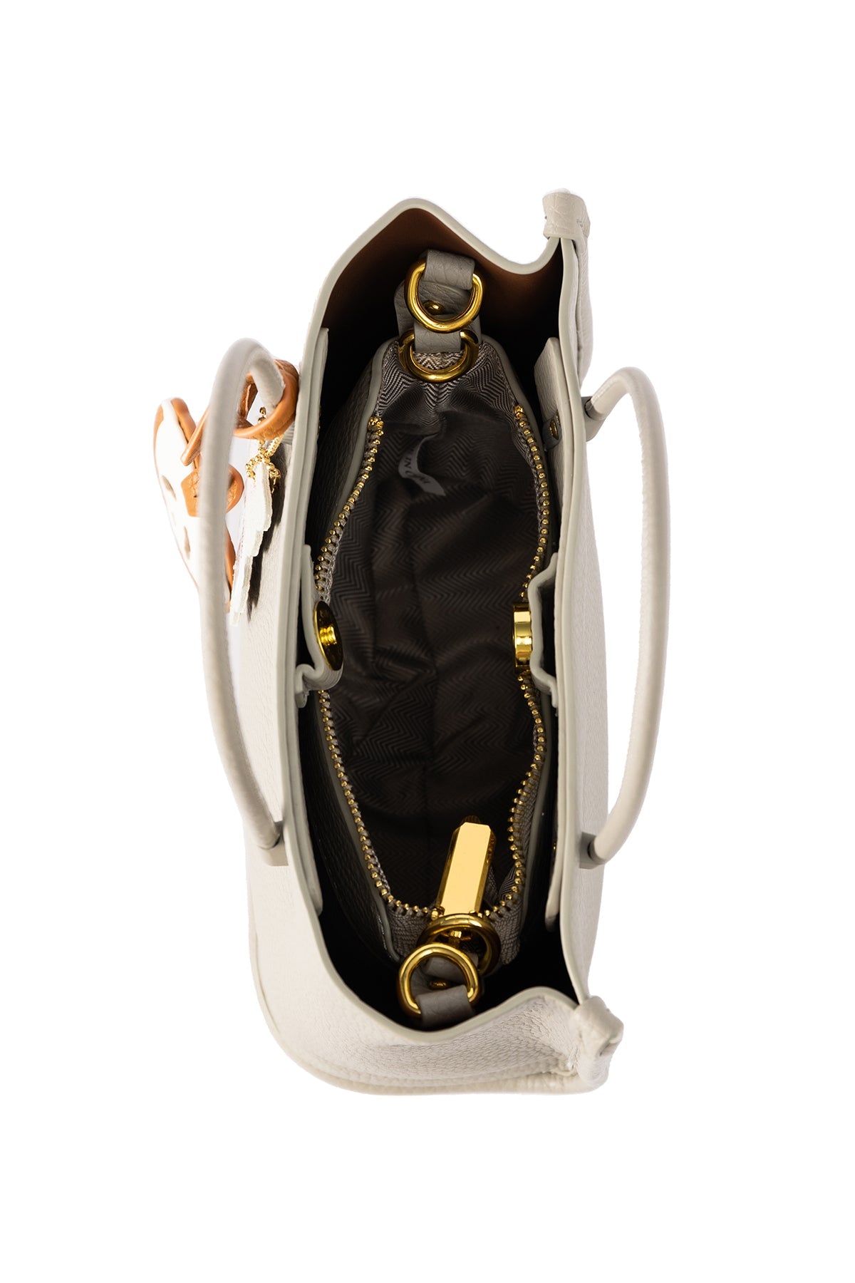 Women's Handbag Scott Cashmere Design - Grey Style 1