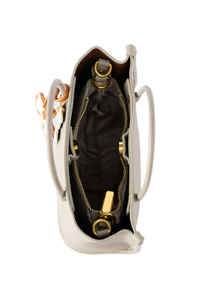 Women's Handbag Scott Cashmere Design - Grey Style 1