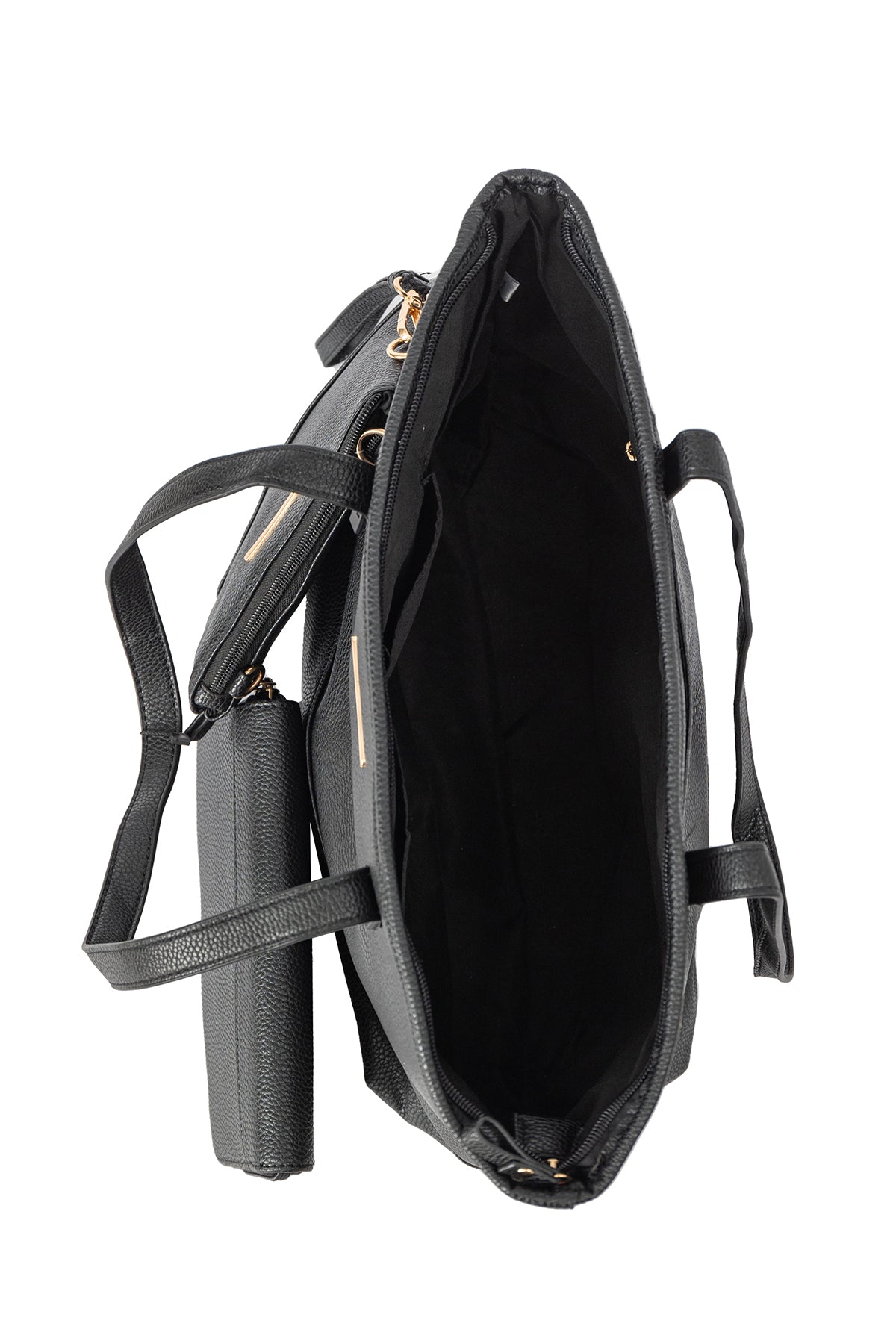 Women's Handbag Scott Cashmere Design - Black Style 4