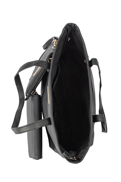 Women's Handbag Scott Cashmere Design - Black Style 4