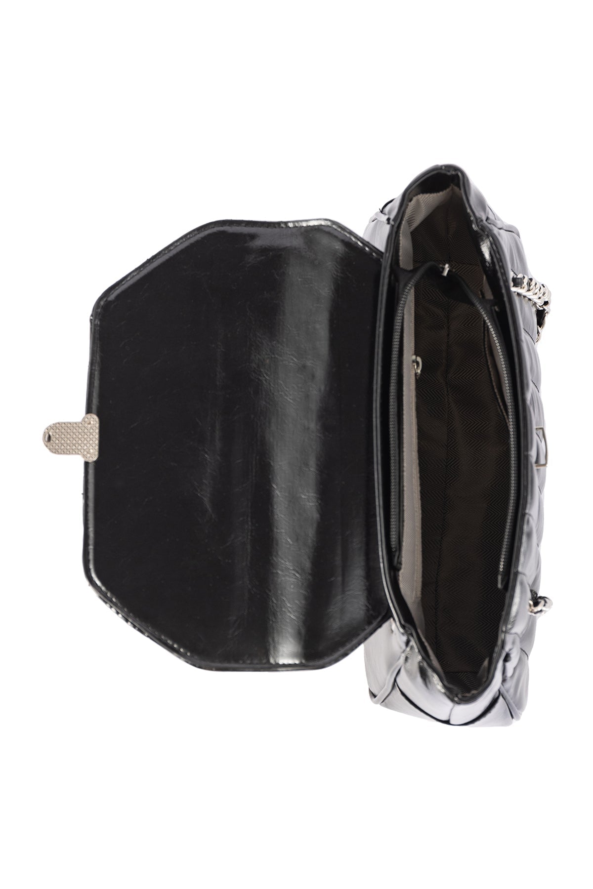 Women's Handbag Scott Cashmere Design - Black Style 6