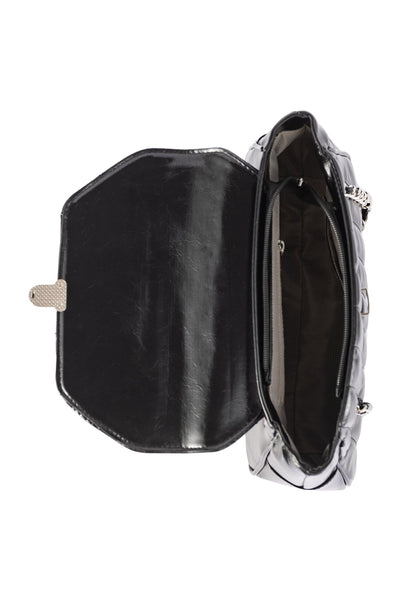 Women's Handbag Scott Cashmere Design - Black Style 6