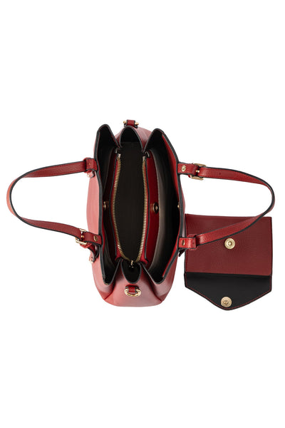 Women's Handbag Scott Cashmere Design - Cherry