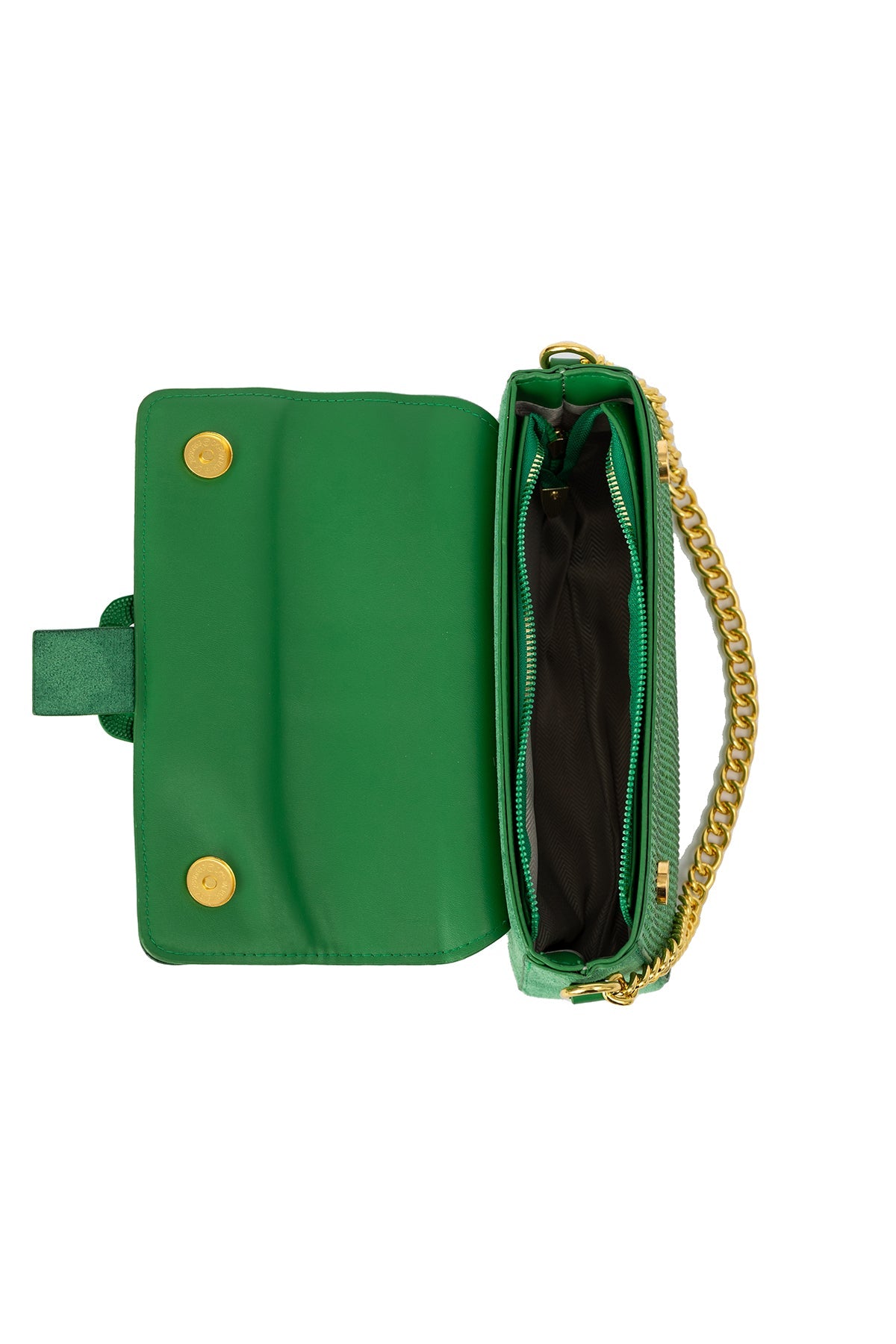 Women's Handbag Scott Cashmere Design - Crystal Green