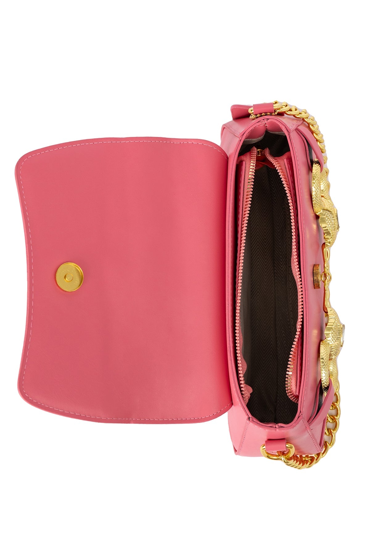 Women's Handbag Scott Cashmere Design - Pink Style 3