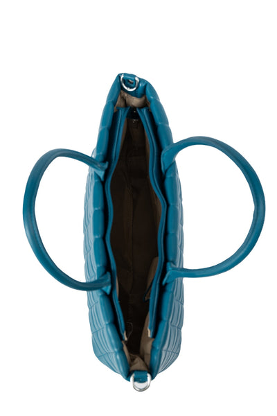 Women's Handbag Scott Cashmere Design - Blue Style 4