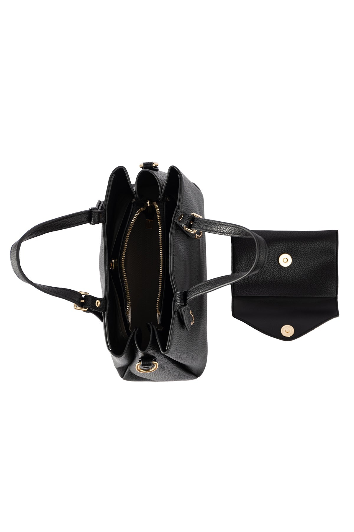 Women's Handbag Scott Cashmere Design - Black Style 12